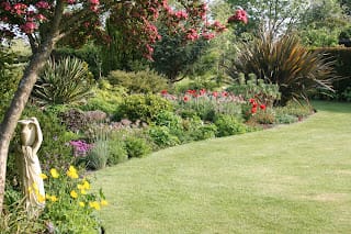 The garden in May and May in the garden